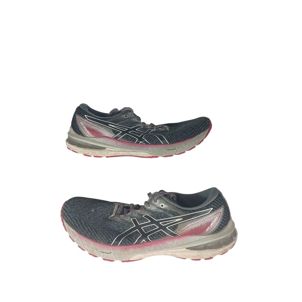 ASICS GT-2000 10 Running Shoes 9.5 Narrow Grey Pink Stability Sneakers 1012B042